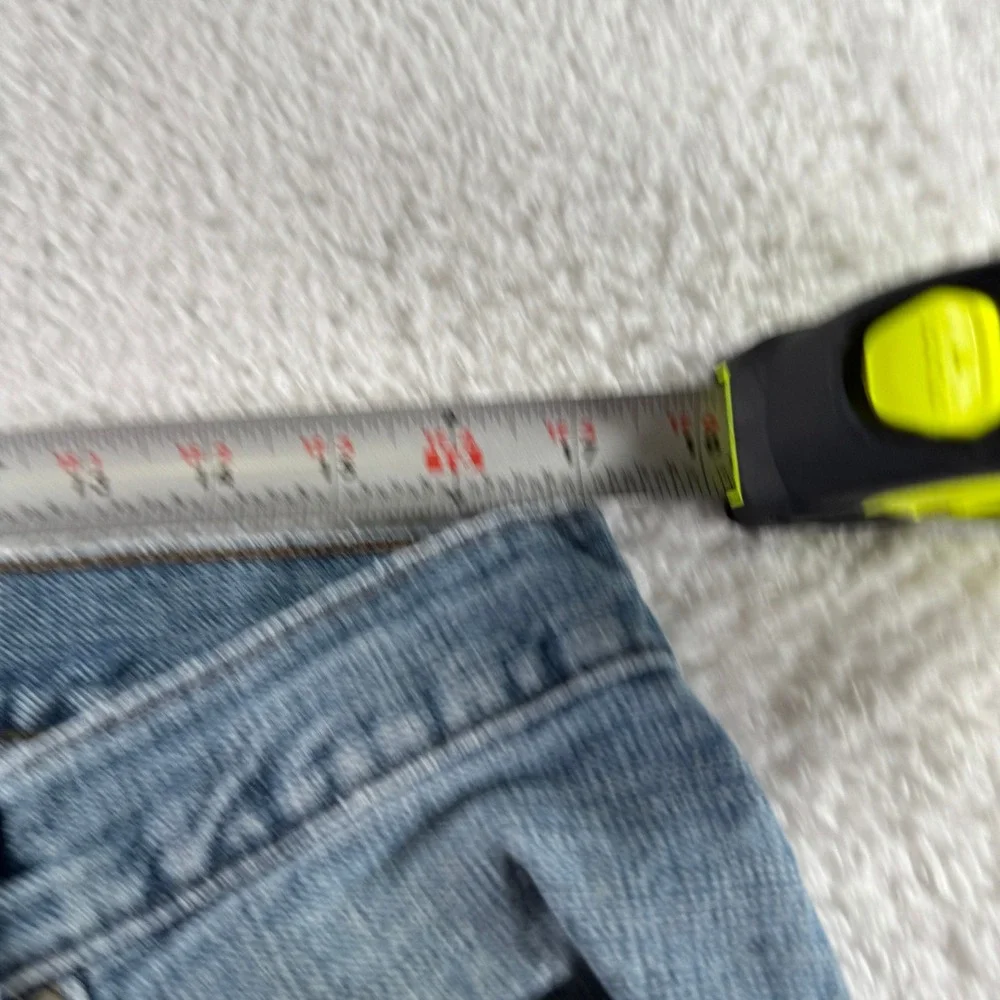 Y2K Levi 514 Slim Straight Leg Size 36x32 Light Wash Clean‎ Denim Pants Used Men